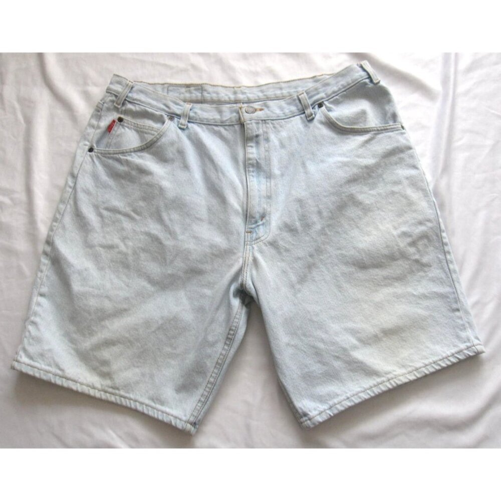 Y2K Vtg Bugle Boy Men Denim Shorts Normcore Sz 40 (Made in USA) MP460